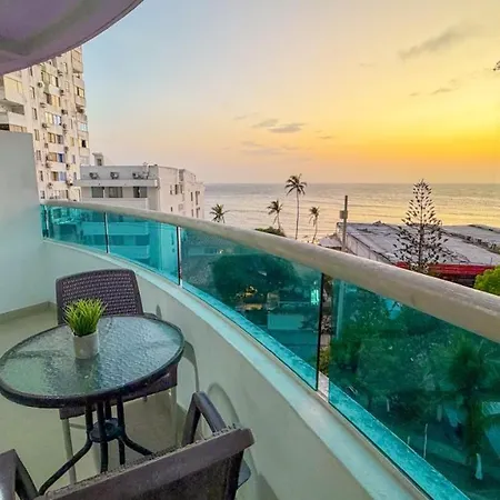 Espectacular Vista Al Mar Apartamento Cartagena